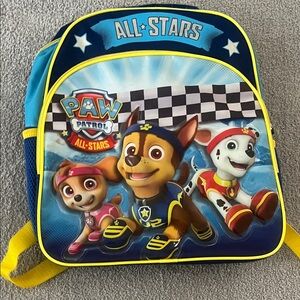 Paw Patrol All-Stars Backpack - Blue and Yellow